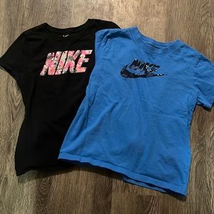 Nike Girls T-shirt, ones is M, ones is L